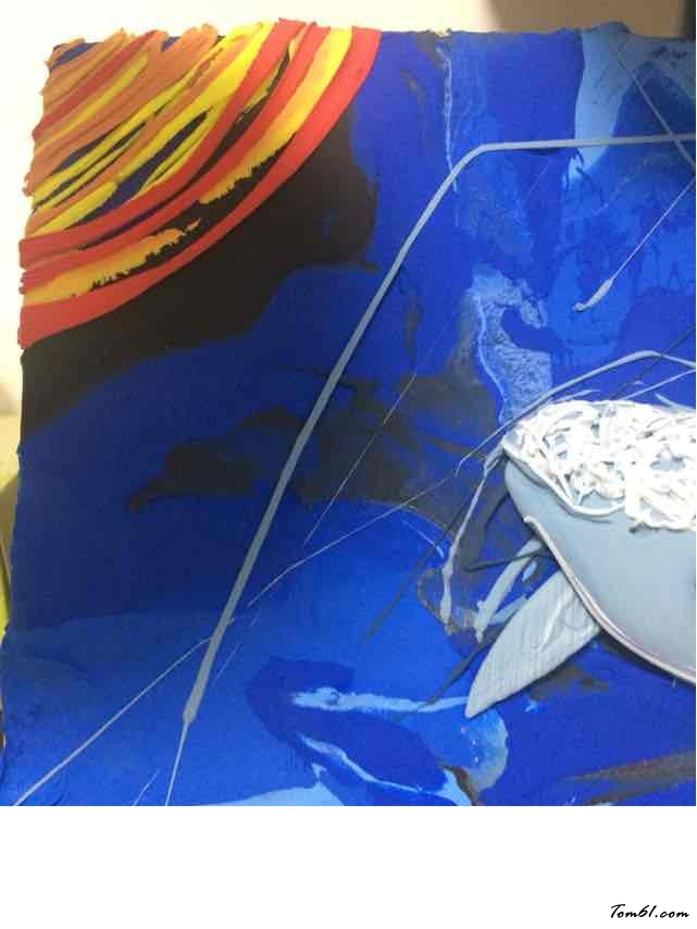 小蓝鲸的彩泥橡皮泥制作教程图解图片9