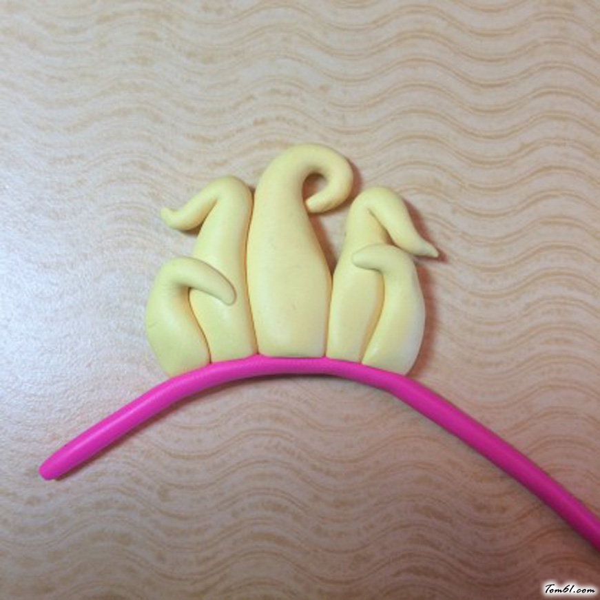 巨魔外星人的彩泥橡皮泥制作教程图解图片13 巨魔外星人的彩泥橡皮泥制作教程图解图片13