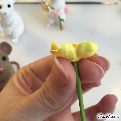 小白鼠的彩泥橡皮泥制作教程图解  图片37