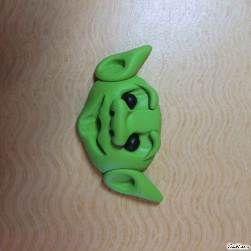 巨魔外星人的彩泥橡皮泥制作教程图解图片8 巨魔外星人的彩泥橡皮泥制作教程图解图片8