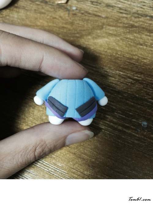 守望先锋人偶的彩泥橡皮泥制作教程图解图片6