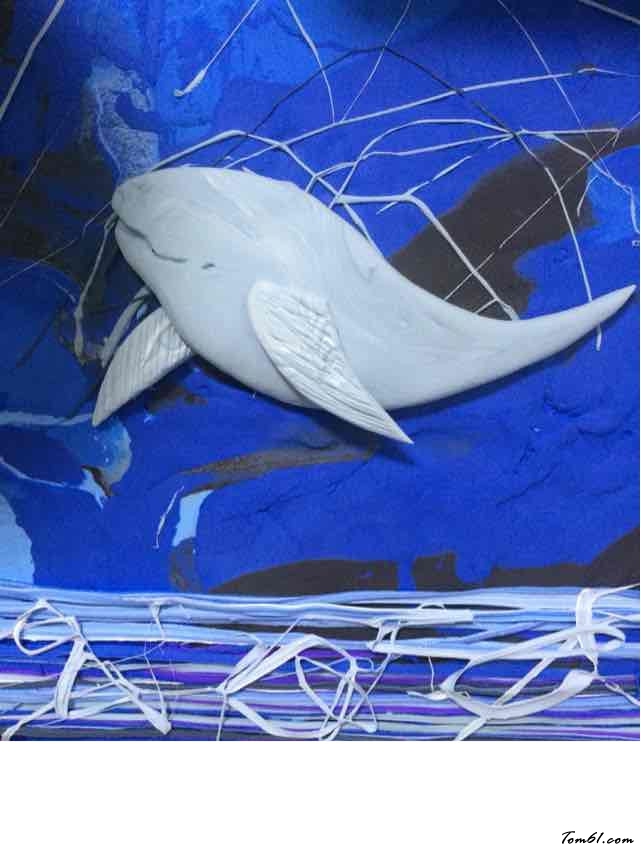 小蓝鲸的彩泥橡皮泥制作教程图解图片6