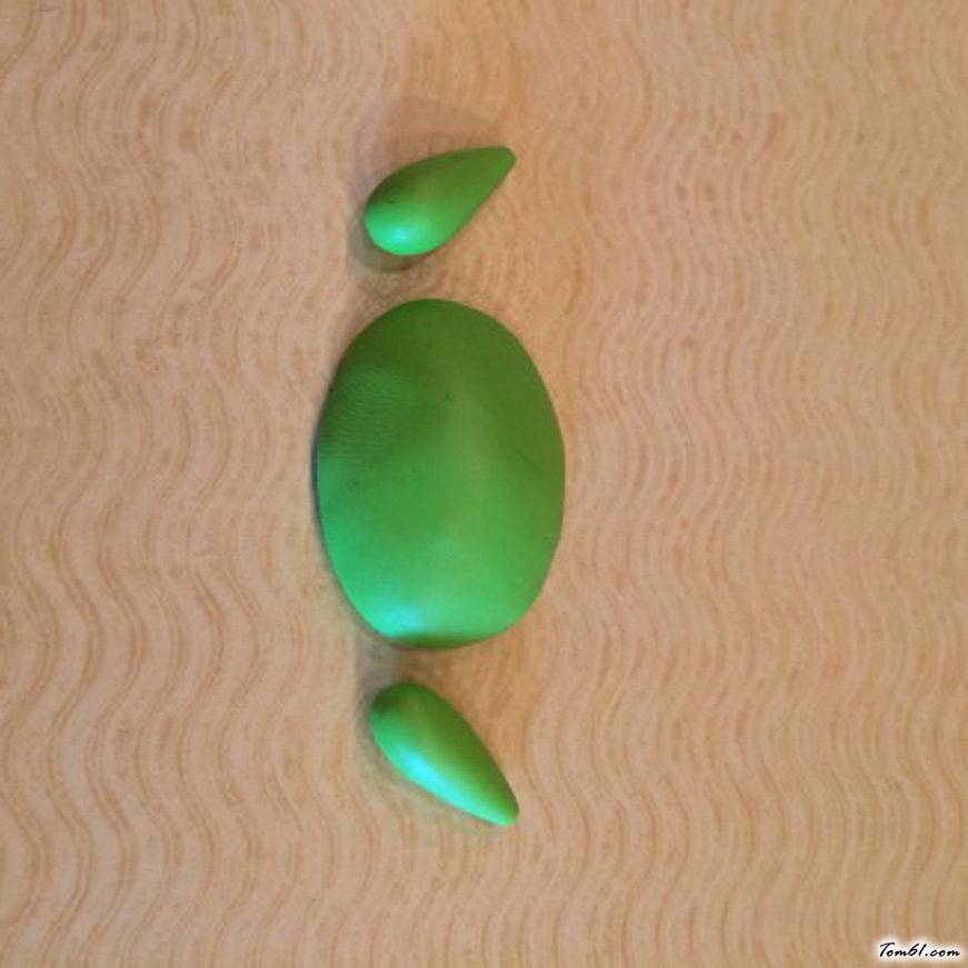 巨魔外星人的彩泥橡皮泥制作教程图解图片3 巨魔外星人的彩泥橡皮泥制作教程图解图片3