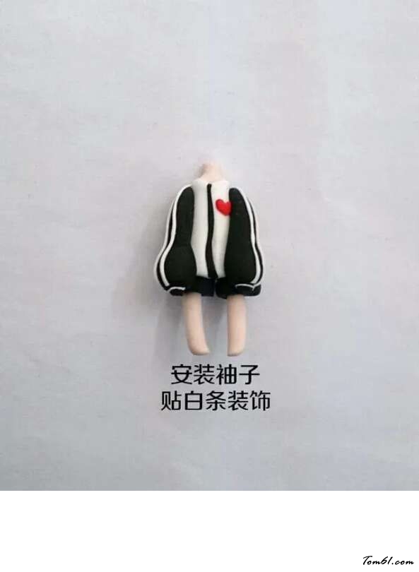 喵化兵长小人偶的彩泥橡皮泥制作教程图解图片19 喵化兵长小人偶的彩泥橡皮泥制作教程图解图片19