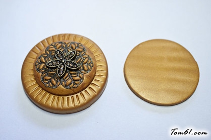 软陶首饰盒的彩泥橡皮泥制作教程图解 图片5