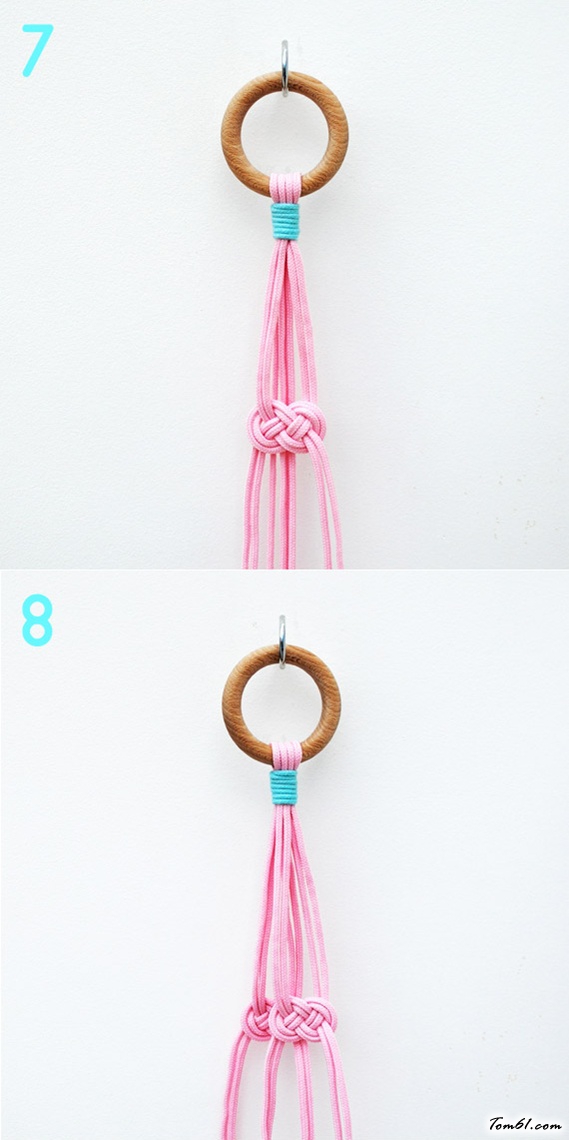 挂式花瓶座的手工制作教程图解图片3