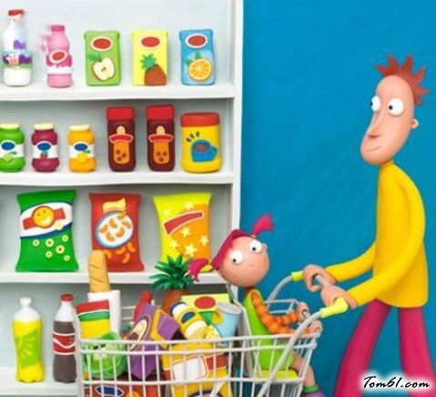 国外橡皮泥作品的彩泥橡皮泥制作教程图解图片10