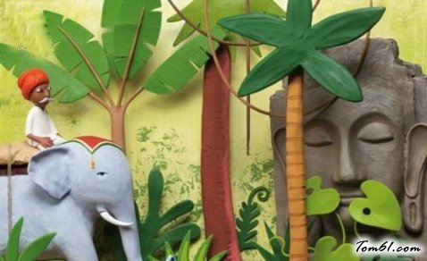 国外橡皮泥作品的彩泥橡皮泥制作教程图解图片2