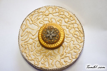 软陶首饰盒的彩泥橡皮泥制作教程图解 图片10