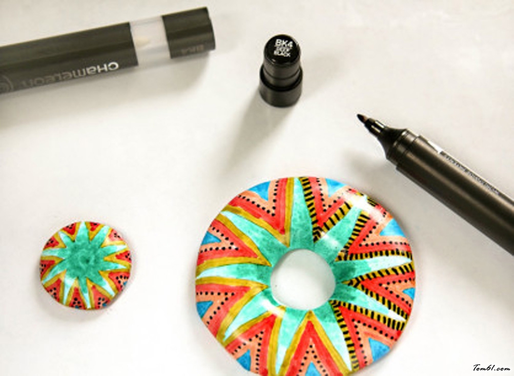 甜甜圈软陶的彩泥橡皮泥制作教程图解 图片16 甜甜圈软陶的彩泥橡皮泥制作教程图解 图片16