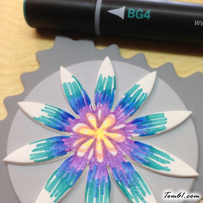 小吊坠的彩泥橡皮泥制作教程图解图片8