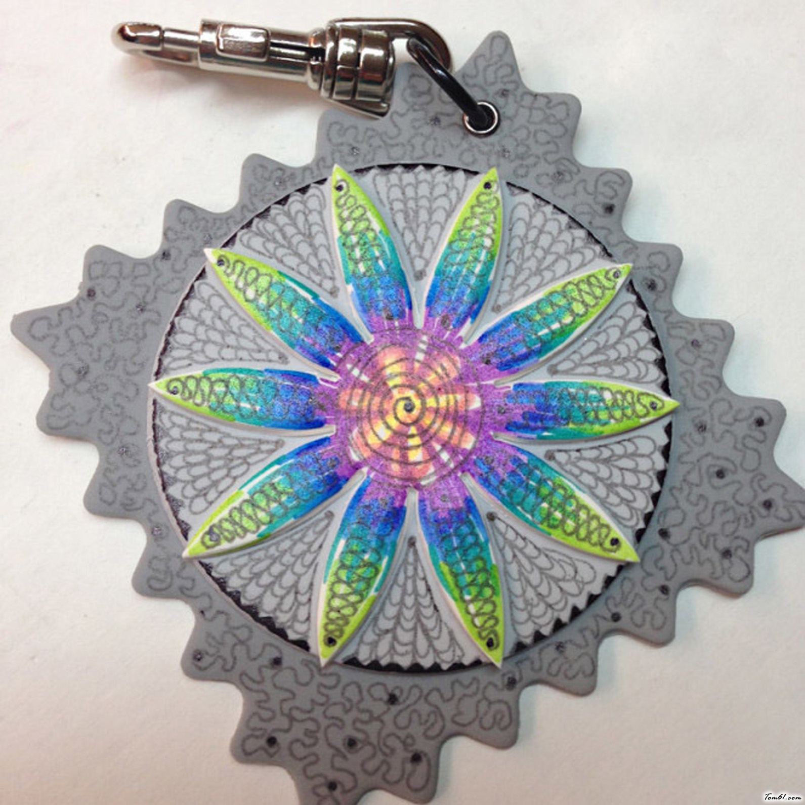 小吊坠的彩泥橡皮泥制作教程图解图片14