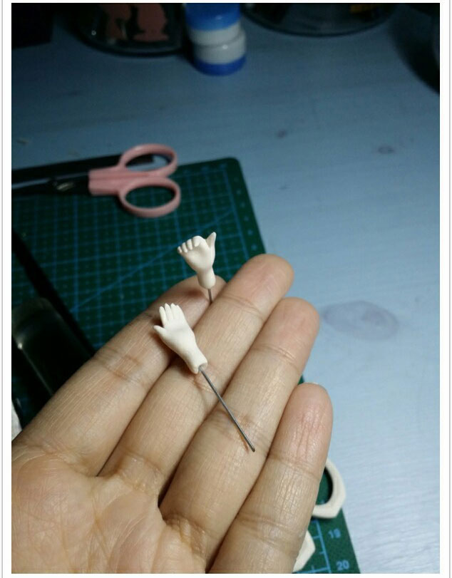 粘土版权志龙人偶手办做法教学