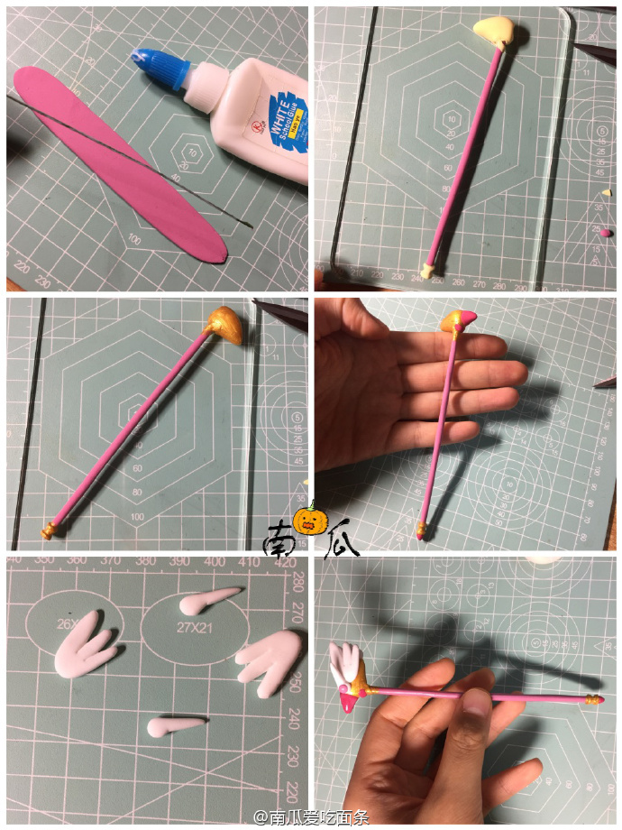 动漫粘土手办之魔法少女小樱