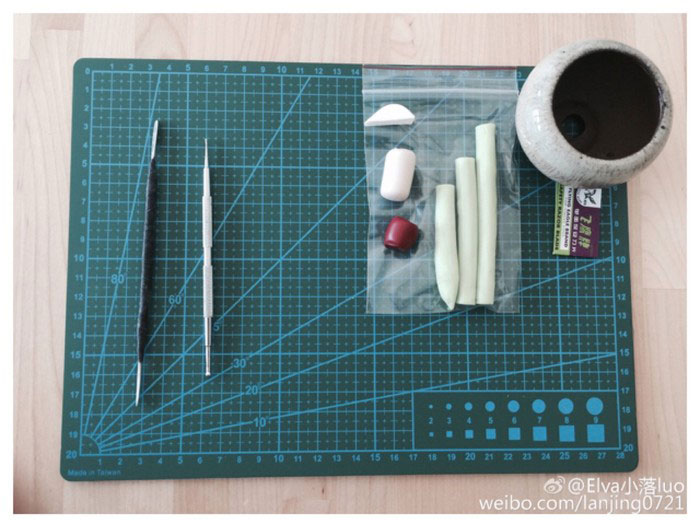 逼真好看的多肉小盆栽diy教学