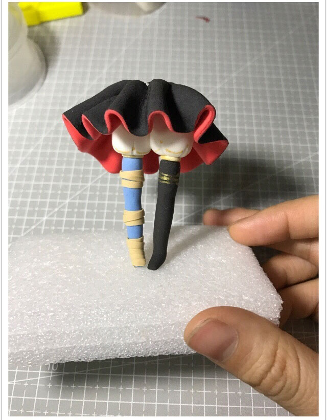 阴阳师中的跳跳粘土小人偶做法
