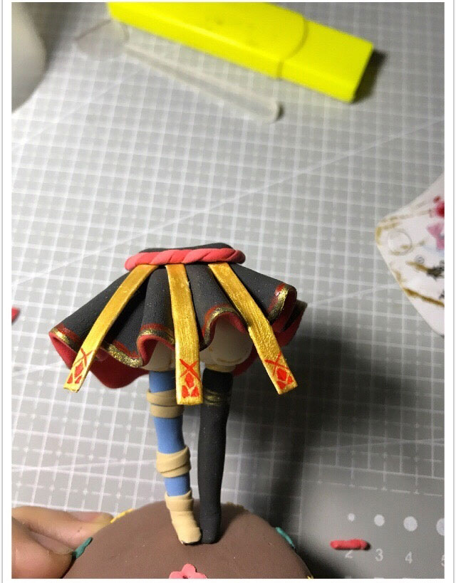 阴阳师中的跳跳粘土小人偶做法