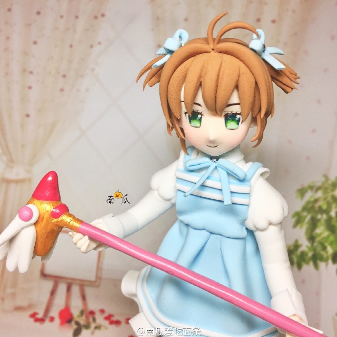 动漫粘土手办之魔法少女小樱