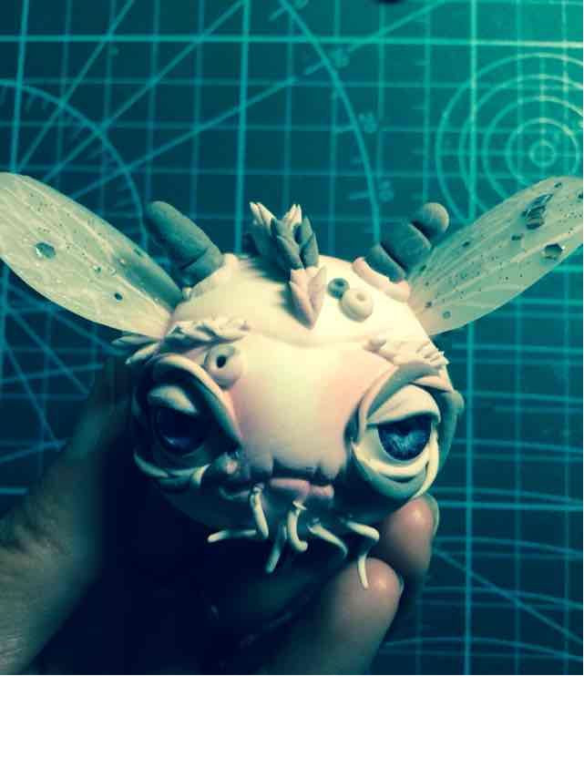 超轻粘土超丑小怪兽的制作