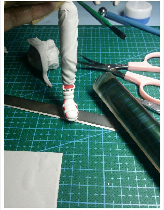 粘土版权志龙人偶手办做法教学