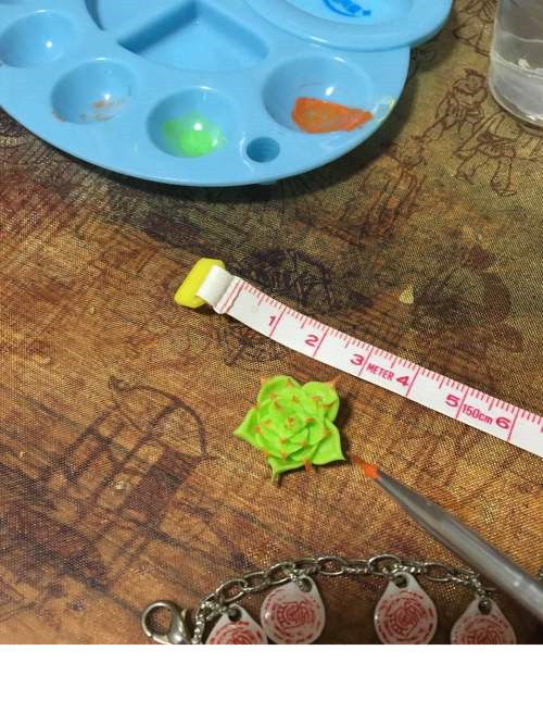 迷你粘土园艺多肉盆栽的制作