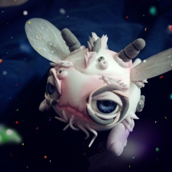 超轻粘土超丑小怪兽的制作