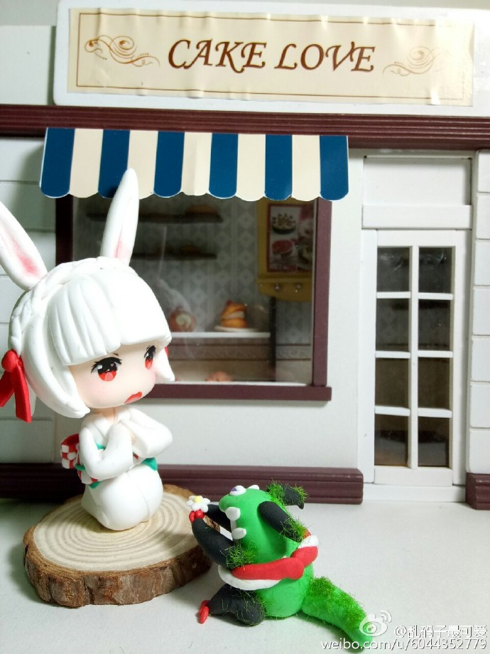 一起来学习阴阳师小山兔玩偶的捏法