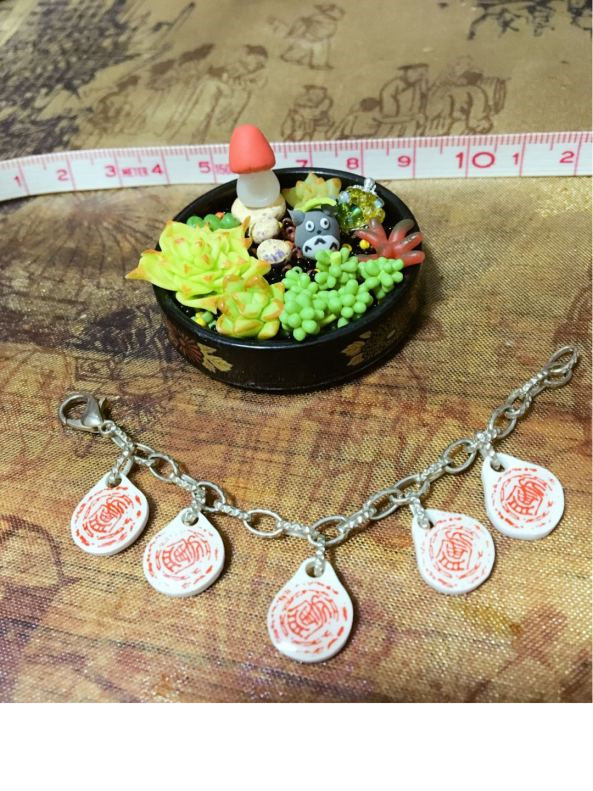 迷你粘土园艺多肉盆栽的制作