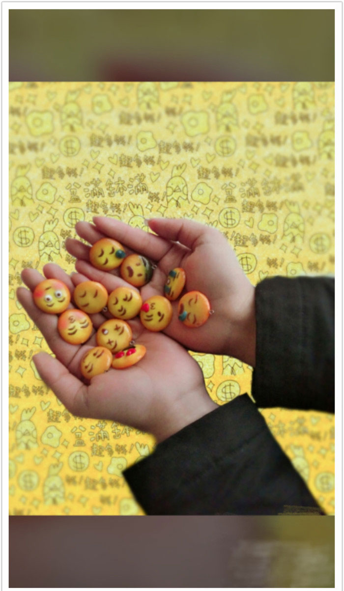 粘土做的各种Q萌表情包