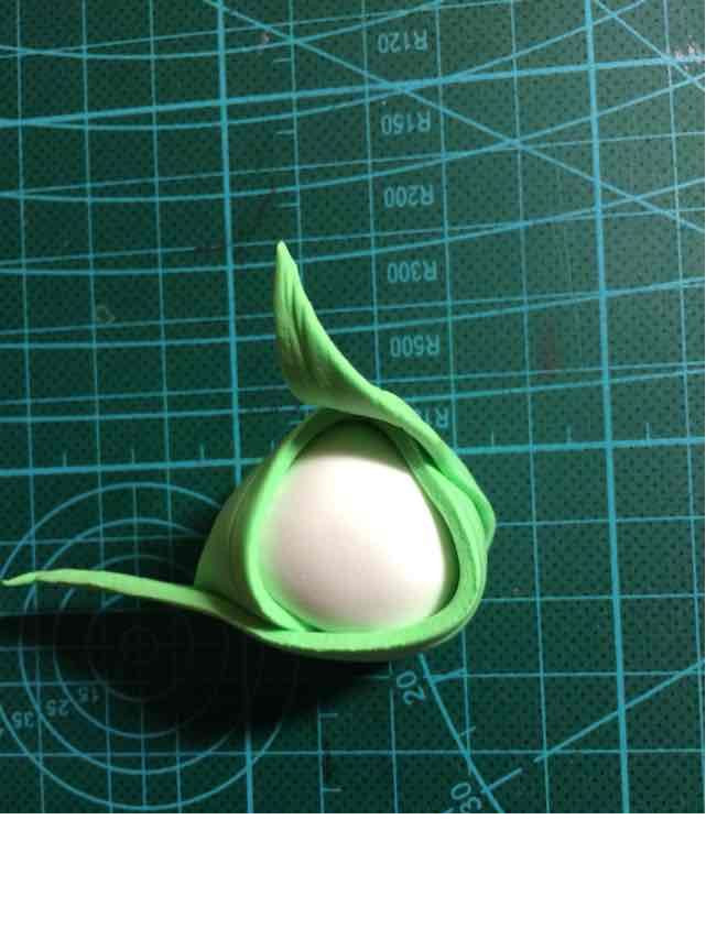 超轻粘土制作的可爱萌萌的小粽子