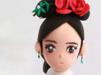 《步步惊心》女主角的彩泥橡皮泥制作教程