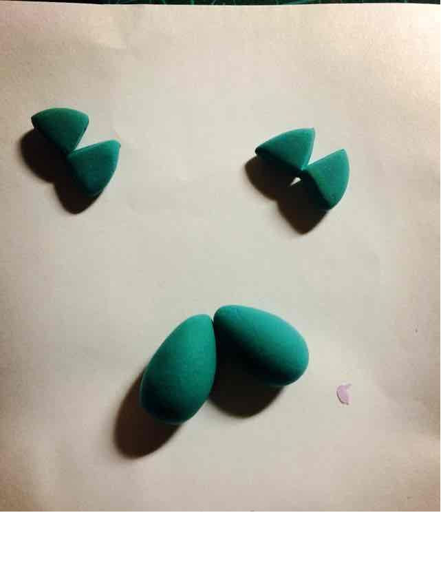 超轻粘土制作的森系双鱼座娃娃