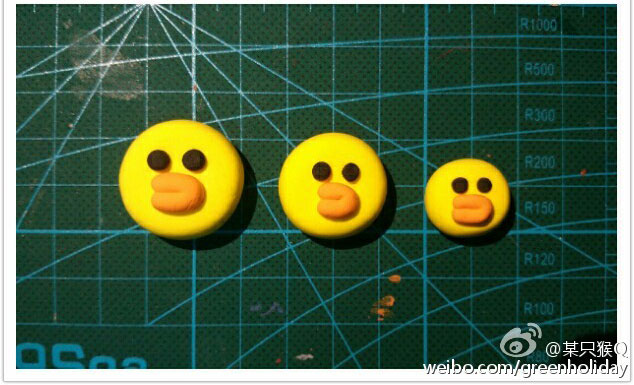 小鸡仔头的彩泥橡皮泥制作教程图解