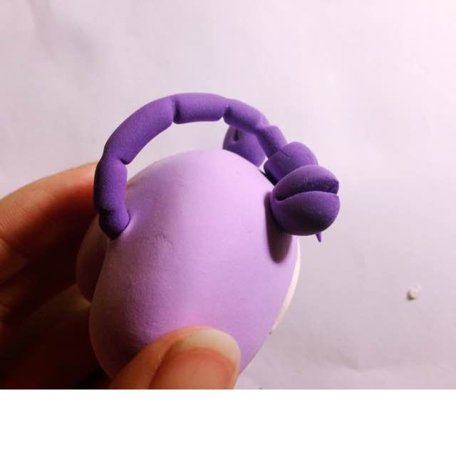 超轻粘土制作的天蝎座娃娃