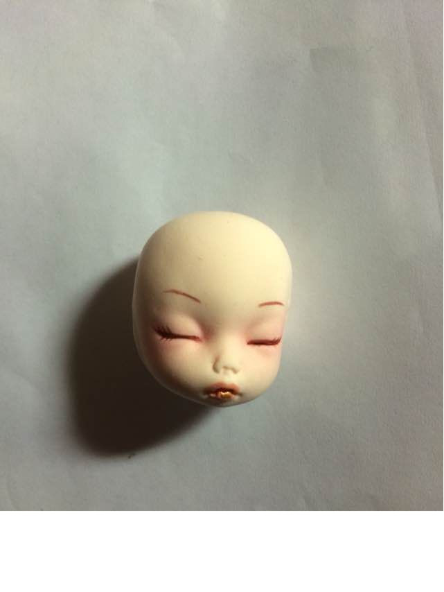 超轻粘土制作的粉嫰嫰处女座宝宝