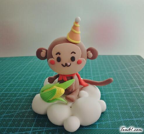 卖萌的小孙大圣的彩泥橡皮泥制作教程图解