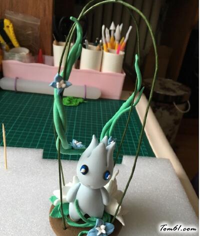 小精灵的彩泥橡皮泥制作教程图解2