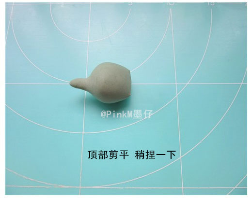 海豹水泡粘土小多肉盆栽