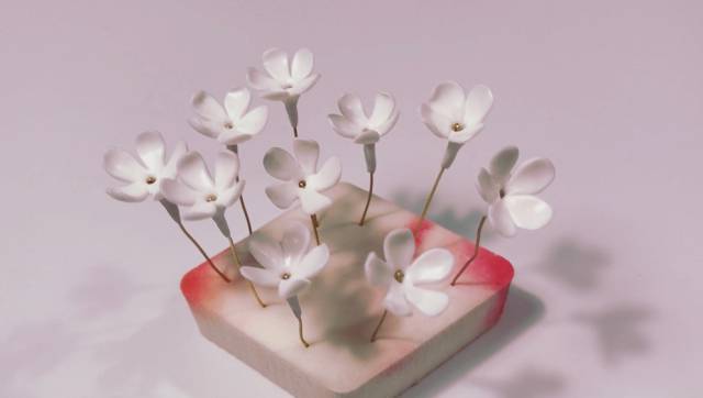 软陶迷你花束的制作