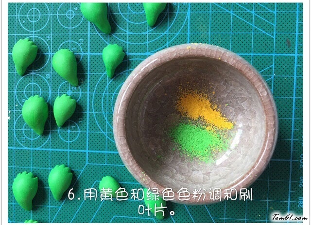 粘土的熊童子多肉植物教程做法