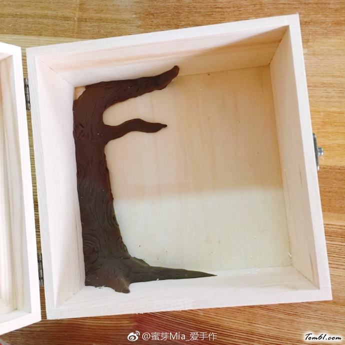 漂亮的蘑菇屋粘土小房子制作教程