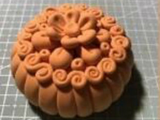 月饼的彩泥橡皮泥制作教程图解3