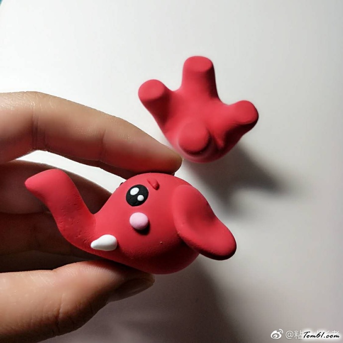 长鼻子的粘土小象制作方法教学