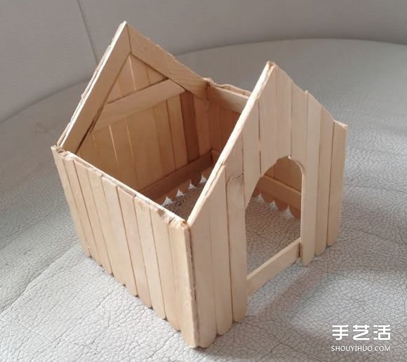 雪糕棒DIY之两层楼房图片2