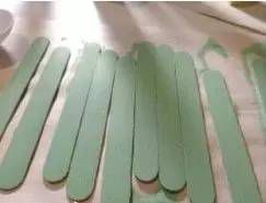雪糕棒DIY之夏日海滩气息的门牌挂饰图片2