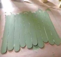 雪糕棒DIY之夏日海滩气息的门牌挂饰图片3