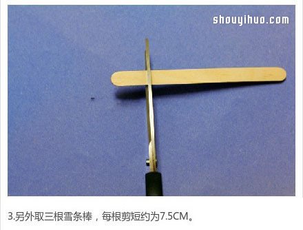 雪糕棒DIY之迷你花盆架图片4