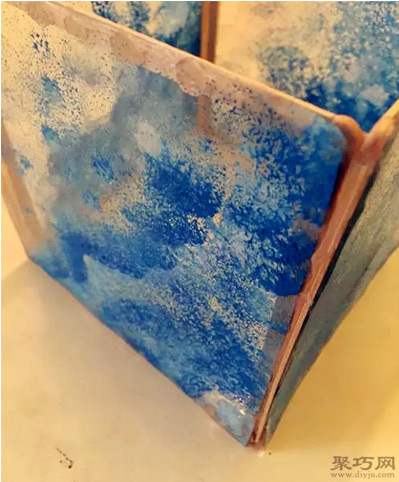 雪糕棍DIY之美式咖啡厅灯罩图片8