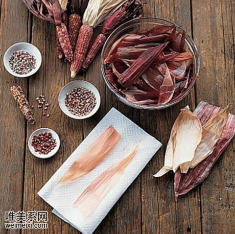 玉米材料DIY之花卉图片2