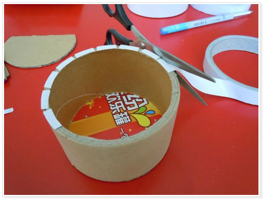 大号透明胶卷纸筒DIY图片5